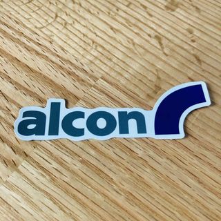 ＊ PVC防水ステッカー　alcon アルコン ＊A(ステッカー)