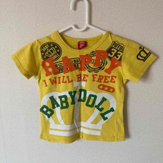 ベビードール(BABYDOLL)の黄色　Ｔシャツ(Tシャツ/カットソー)