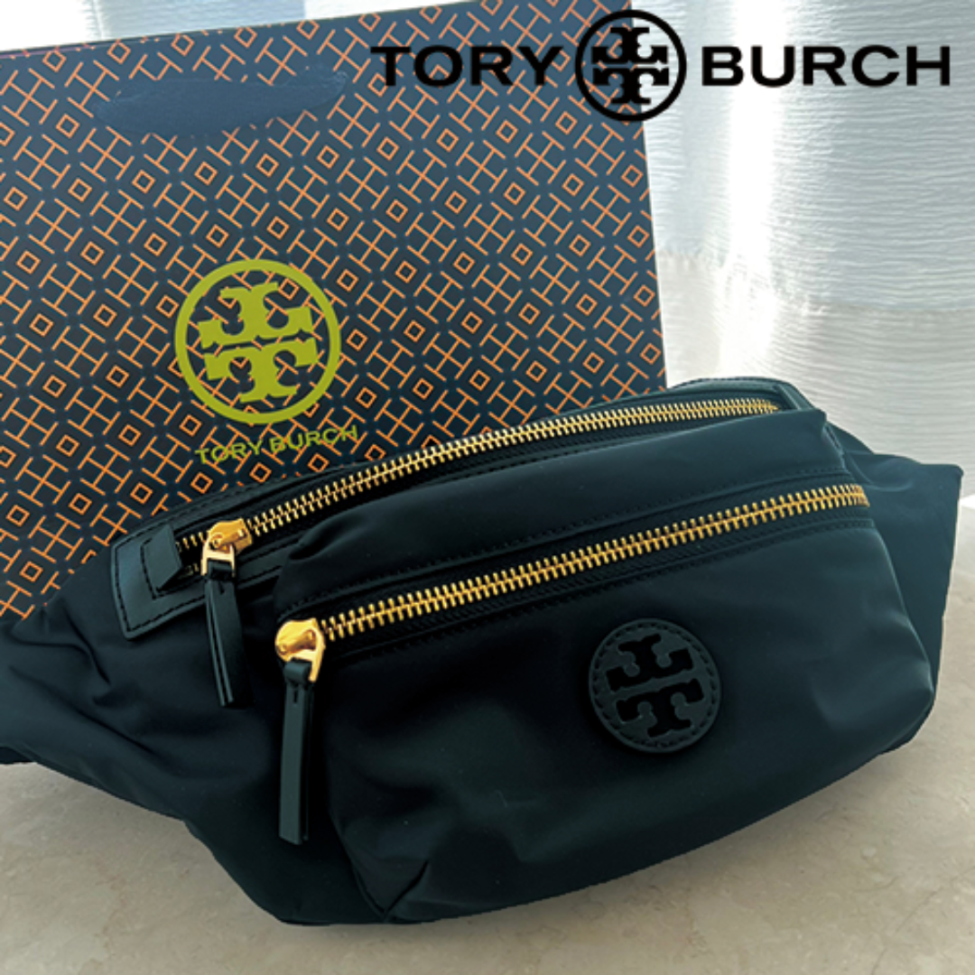 Tory Burch(トリーバーチ)の新品 TORY BURCH トリーバーチ ウエストバッグ ボディバッグ ブラック レディースのバッグ(ボディバッグ/ウエストポーチ)の商品写真