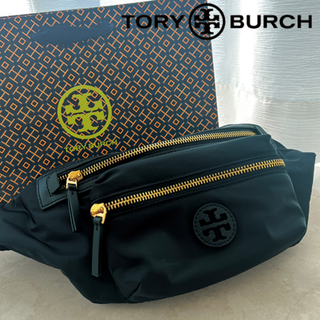 TORY BURCH トリーバーチ ウエストバッグ ボディバッグ 大きめブラック