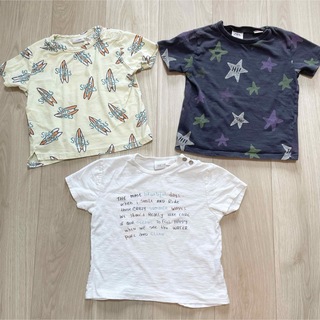 ザラキッズ(ZARA KIDS)のZara Kids Tシャツ　3枚セット　90cm(Tシャツ/カットソー)
