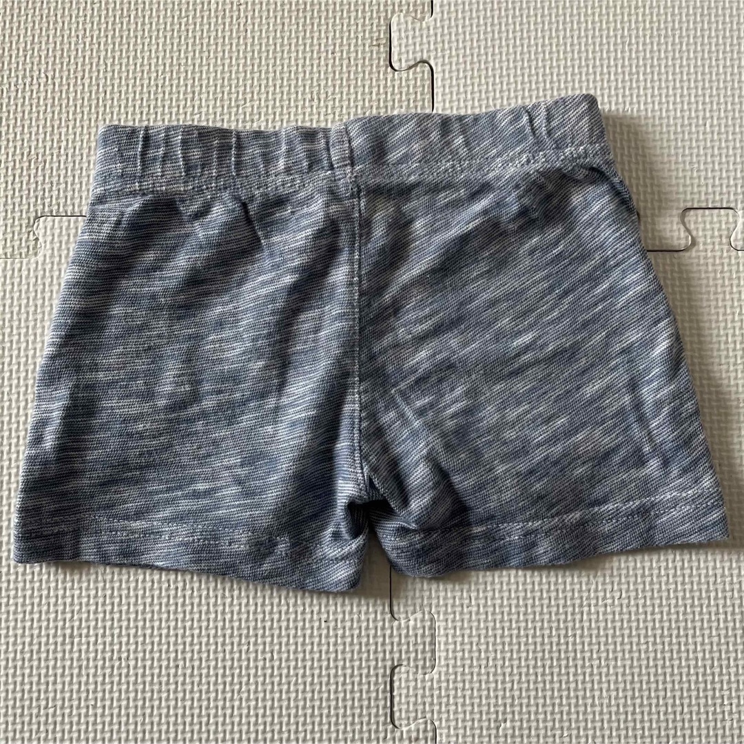 babyGAP(ベビーギャップ)のbabyGap ブラナン フェイバリット ショートパンツ ブルー 青 80 キッズ/ベビー/マタニティのベビー服(~85cm)(パンツ)の商品写真