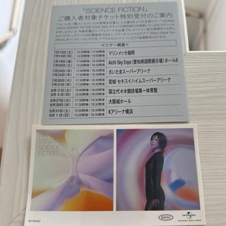 宇多田ヒカル SCIENCE FICTION 初回限定盤 特典(ポップス/ロック(邦楽))