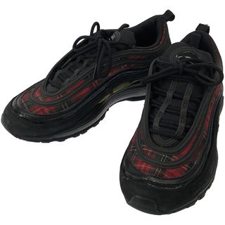 ナイキ(NIKE)のNIKE ナイキ AIR MAX 97 TARTAN スニーカー ブラック 25cm AV8220-001(スニーカー)