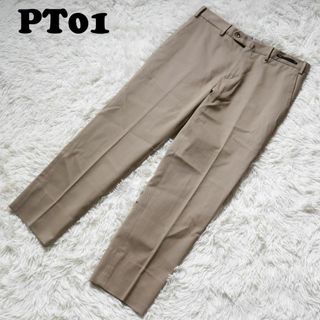 PT01 - J6201超美品PT01 VAIL ストレッチ ウールフランネルスラックス PT01 - J6201超美品PT01 VAIL ストレッチ ウールフランネルスラックス