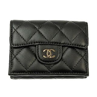 シャネル(CHANEL)のCHANEL　シャネル　マトラッセ コンパクトウォレット　AP0230(財布)