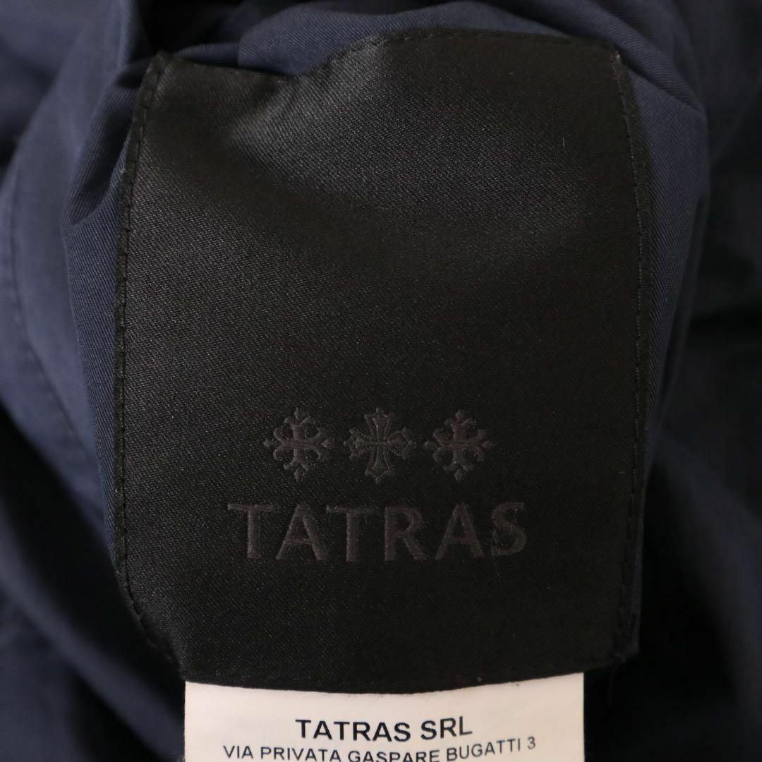 TATRAS(タトラス)のタトラス　PETRONIO　リバーシブル　ステンカラーコート　ネイビー　０３ メンズのジャケット/アウター(ステンカラーコート)の商品写真