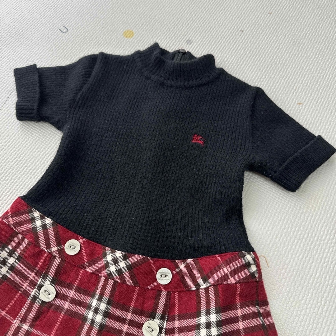 BURBERRY(バーバリー)のBurberry kids ニットワンピ キッズ/ベビー/マタニティのキッズ服女の子用(90cm~)(ワンピース)の商品写真