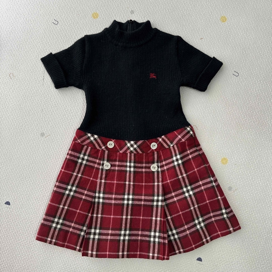 BURBERRY(バーバリー)のBurberry kids ニットワンピ キッズ/ベビー/マタニティのキッズ服女の子用(90cm~)(ワンピース)の商品写真