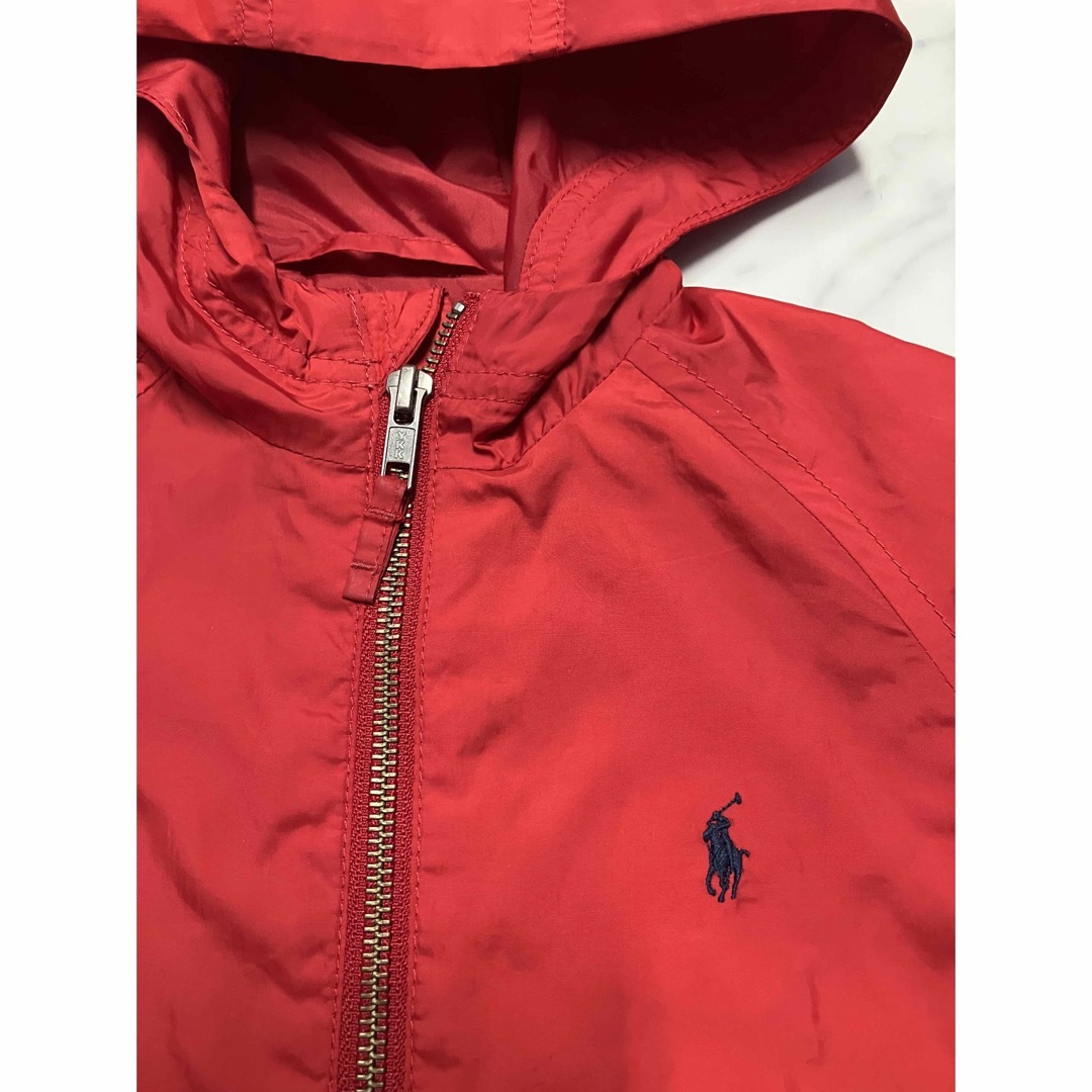 Ralph Lauren(ラルフローレン)のラルフローレン　ウィンドブレーカー　ジャンパー　110センチ　4歳　難あり キッズ/ベビー/マタニティのキッズ服男の子用(90cm~)(Tシャツ/カットソー)の商品写真