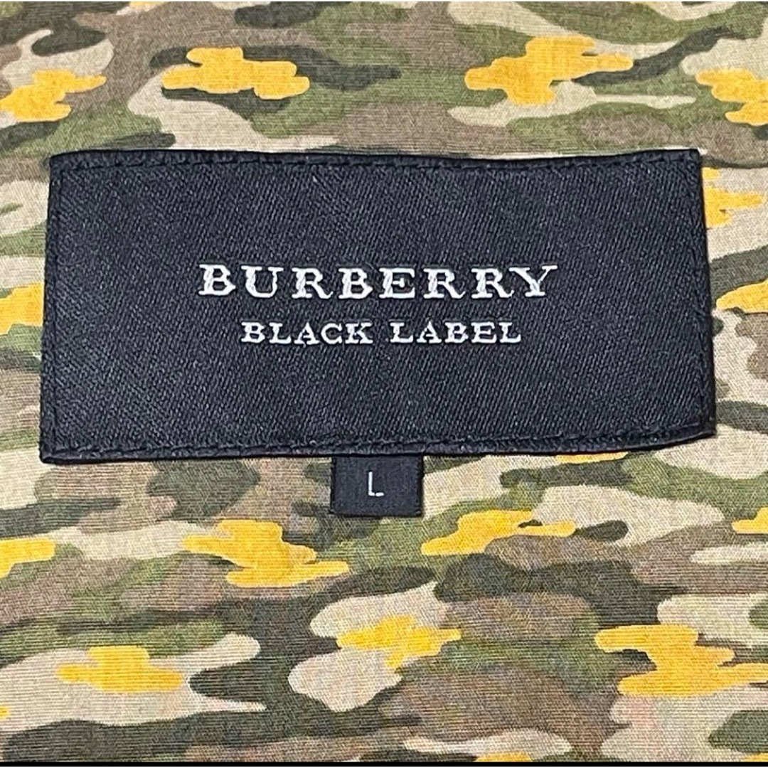 BURBERRY BLACK LABEL(バーバリーブラックレーベル)のBURBERRY BLACK LABEL マウンテンパーカー　2way 迷彩柄 メンズのジャケット/アウター(マウンテンパーカー)の商品写真