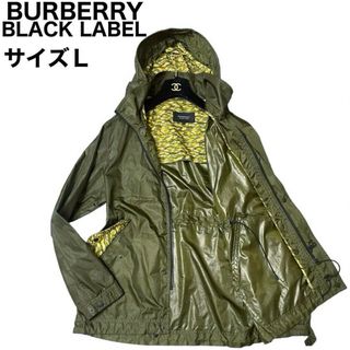 BURBERRY BLACK LABEL - BURBERRY BLACK LABEL マウンテンパーカー　2way 迷彩柄