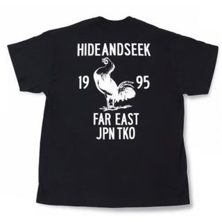 ハイドアンドシーク(HIDE AND SEEK)のHIDE AND SEEK ハイドアンドシーク 雄鶏Tシャツ ブラック M(Tシャツ/カットソー(半袖/袖なし))