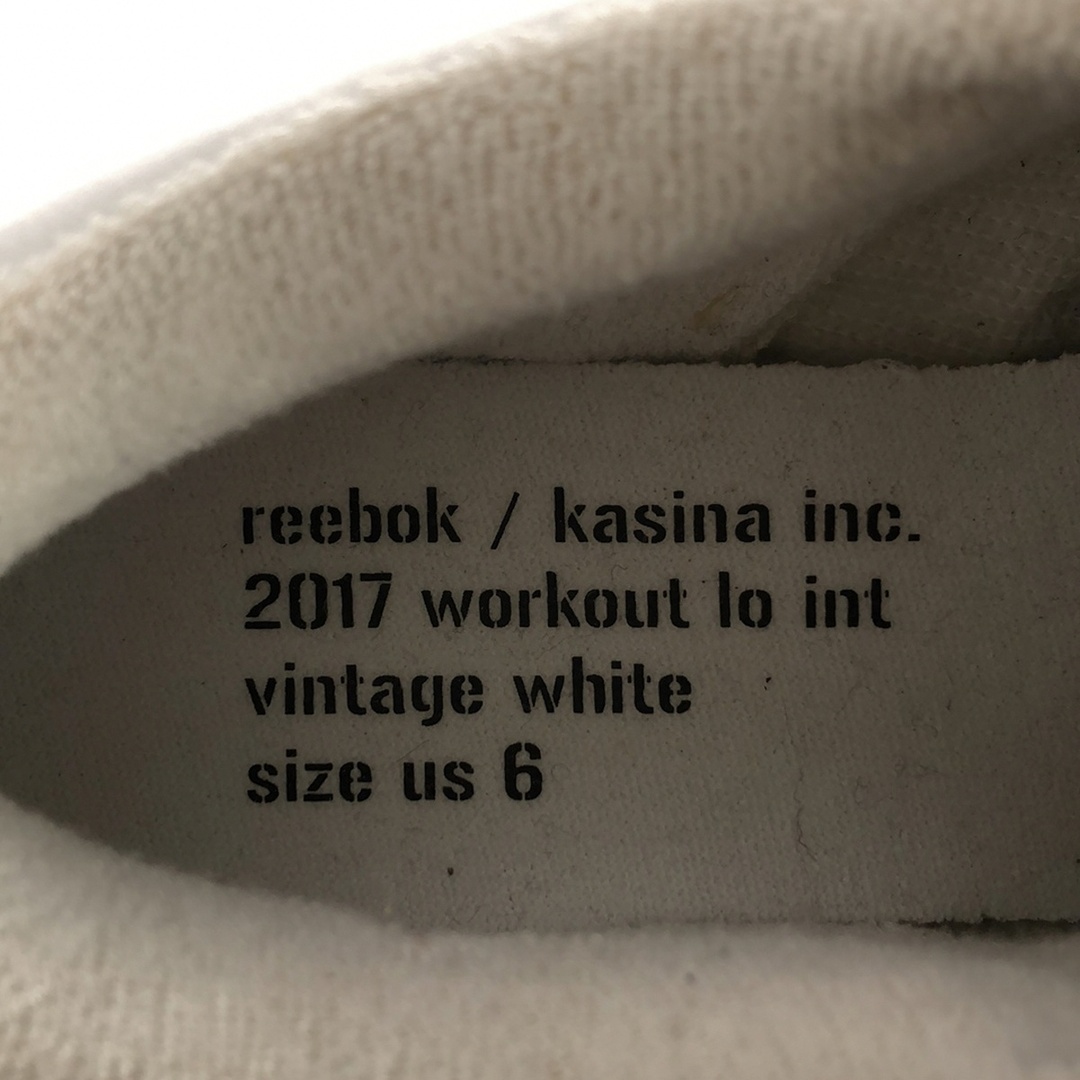 Reebok(リーボック)のReebok リーボック WORKOUT LOW CLEAN KASINA スニーカー ホワイト 24cm 118303132 レディースの靴/シューズ(スニーカー)の商品写真
