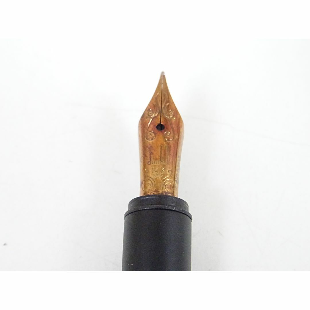 dunhill ダンヒル 万年筆 ペン先585 ゴールドカラー 14K 文具 dunhill ダンヒル 万年筆 ペン先585 ゴールドカラー 14K 文具