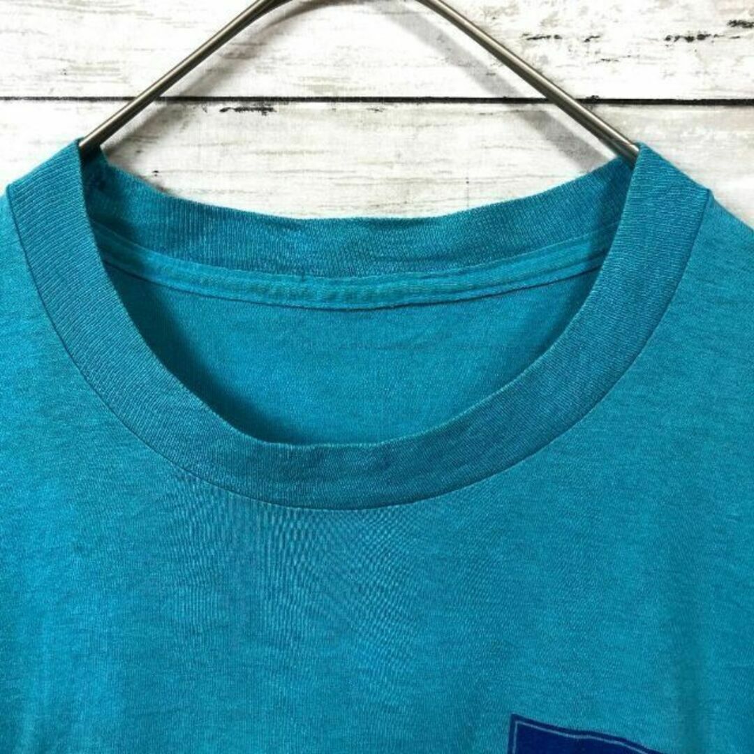 f48 US古着　ヴィンテージ　半袖Tシャツ　SNOWSHOE　フロントプリント メンズのトップス(Tシャツ/カットソー(半袖/袖なし))の商品写真