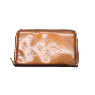 ルイヴィトン(LOUIS VUITTON)のLOUIS VUITTON ルイヴィトン 長財布 M91127 エルドリッジ モノグラムヴェルニ ブロンズ ゴールド金具 中古 57356(財布)