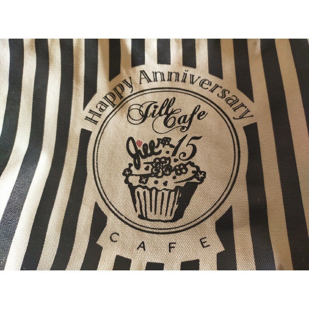 JILLSTUART(ジルスチュアート)の【記念品】JILL STUART CAFE ジルスチュアート トートバッグ 黒 レディースのバッグ(トートバッグ)の商品写真