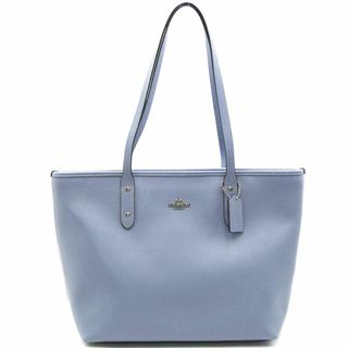 コーチ(COACH)の コーチ バッグ COACH レザー シティ ジップ トートバッグ A4サイズ スチールブルー レディース F55846-SVSTB OJ10244(ショルダーバッグ)