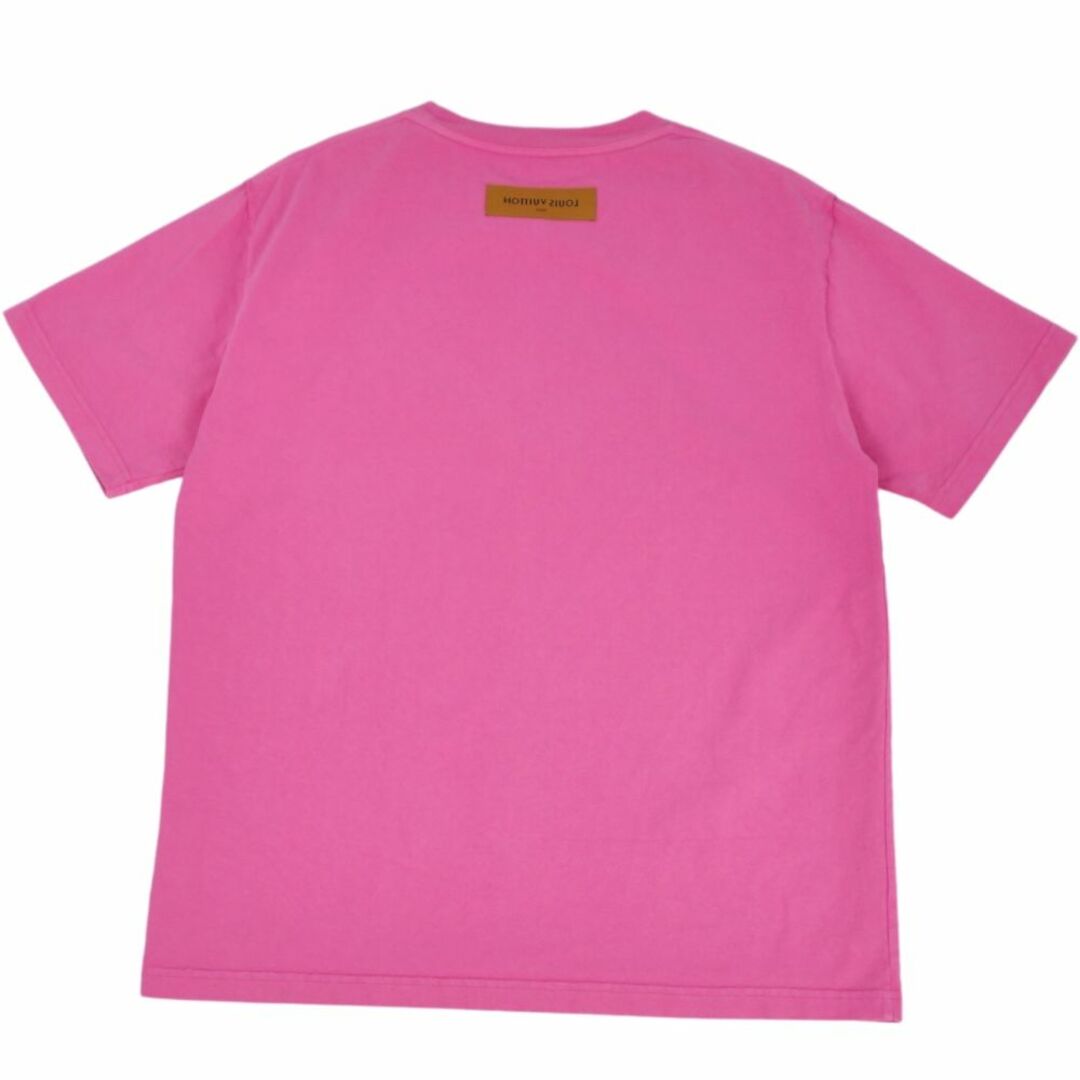 LOUIS VUITTON(ルイヴィトン)のルイヴィトン LOUIS VUITTON Tシャツ インサイドアウト カットソー コットン トップス メンズ イタリア製 L ピンク メンズのトップス(シャツ)の商品写真