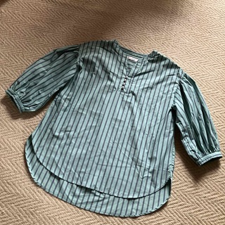 ストライプチュニックシャツ☆Mサイズ(シャツ/ブラウス(長袖/七分))