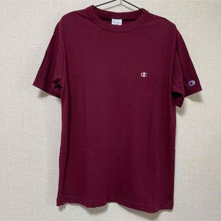 チャンピオン(Champion)の新品未使用タグ付き✨champion  半袖　Tシャツ　ロゴ刺繍　Lサイズ(Tシャツ/カットソー(半袖/袖なし))