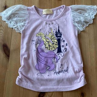 ディズニー(Disney)の100センチ　マジョリカ　ラプンツェルトップス(Tシャツ/カットソー)