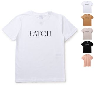 PATOU - パトゥ PATOU Tシャツ ロゴ 半袖 オーガニックコットン ショートスリーブ JE0299999 0001 