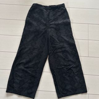 ザラキッズ(ZARA KIDS)のZARAkids ザラキッズ　黒パンツ　160cm レース(パンツ/スパッツ)