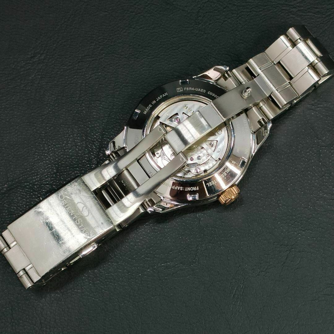 ORIENT(オリエント)の極美品【稼働品】ORIENTSTARオリエントスター　ネイビー　シルバー　自動巻 メンズの時計(腕時計(アナログ))の商品写真