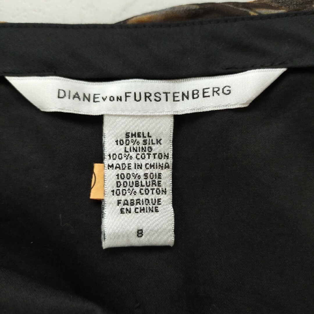 DIANE von FURSTENBERG(ダイアンフォンファステンバーグ)のDIANE von FURSTENBERG　ダイアン　シルク　ミニスカート レディースのスカート(ミニスカート)の商品写真