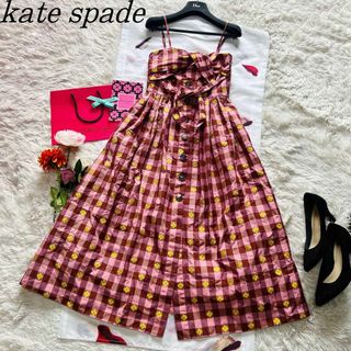 ケイトスペード(kate spade new york) ワンピース（ブラウン/茶色系