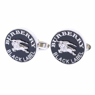 バーバリーブラックレーベル(BURBERRY BLACK LABEL)のBURBERRY BLACK LABEL バーバリーブラックレーベル カフス カフリンクス ブラック×シルバー(カフリンクス)