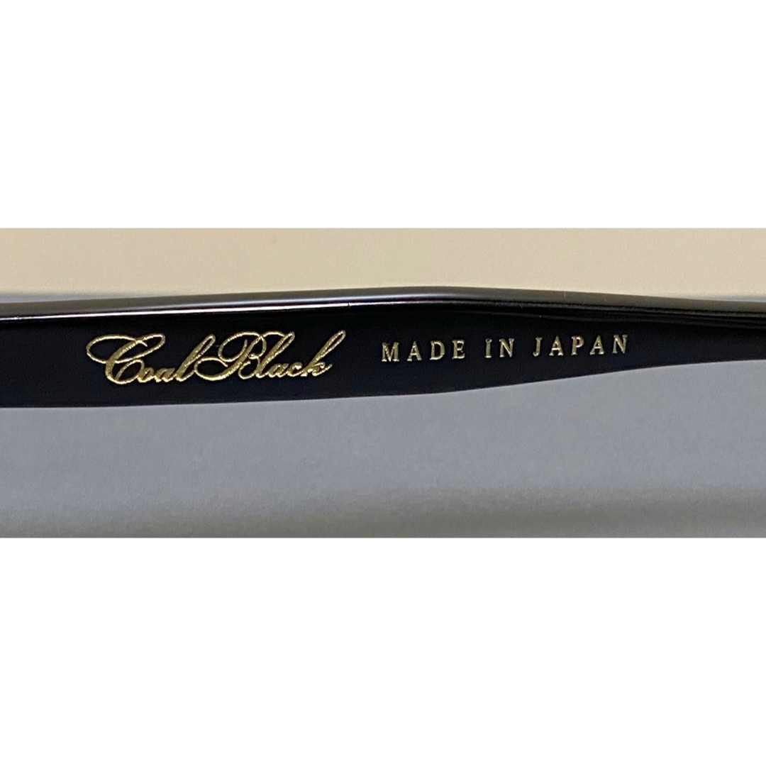 COALBLACK(コールブラック)の日本製セルロイド＆純銀　COAL BLACK コールブラック CORCKER メンズのファッション小物(サングラス/メガネ)の商品写真