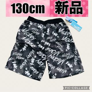 Disney - 新品　男の子　130cm 水着　ハーフパンツ　スイムウェア