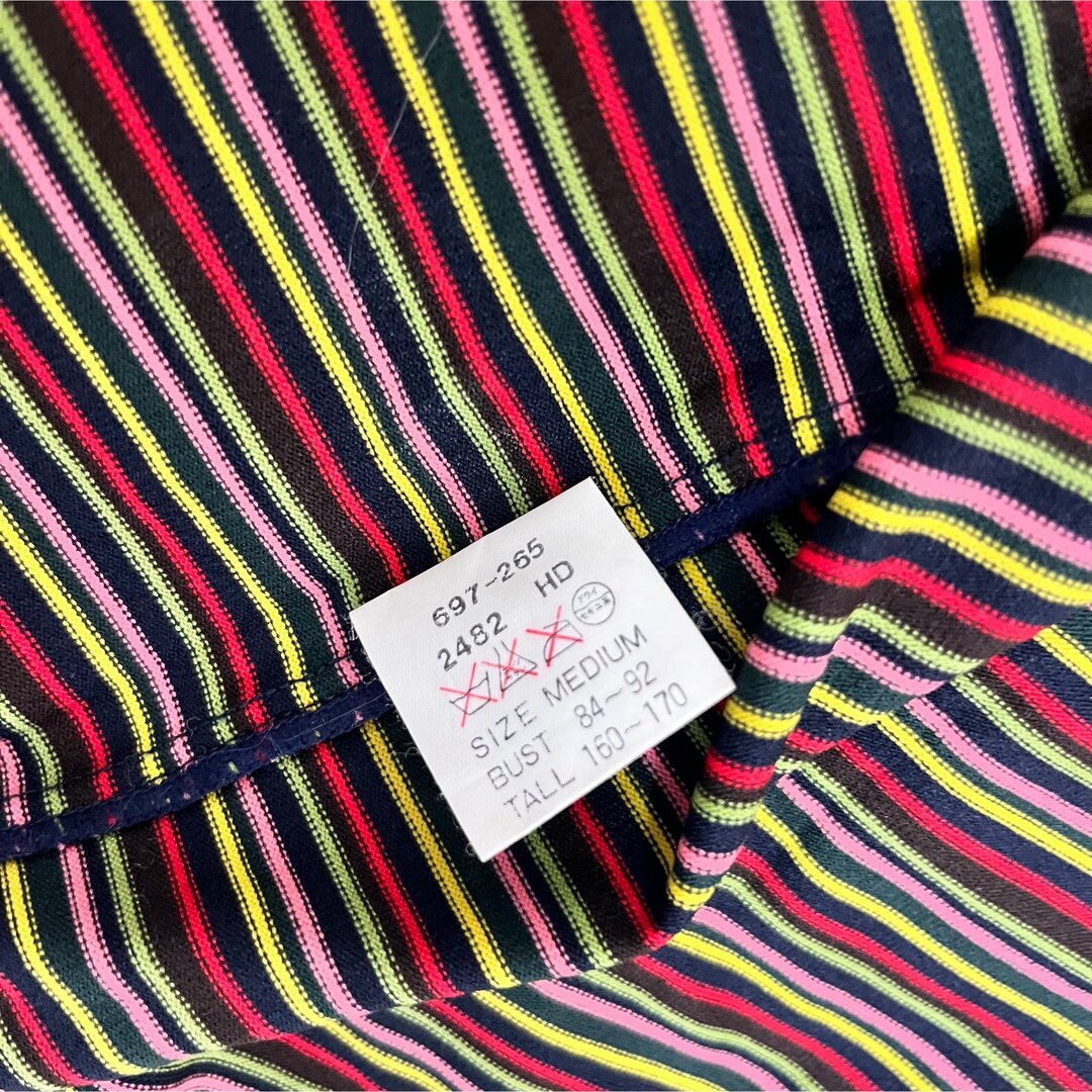 Paul Smith(ポールスミス)のPaul Smith ポールスミス シャツ 半袖 マルチカラー マルチストライプ メンズのトップス(シャツ)の商品写真