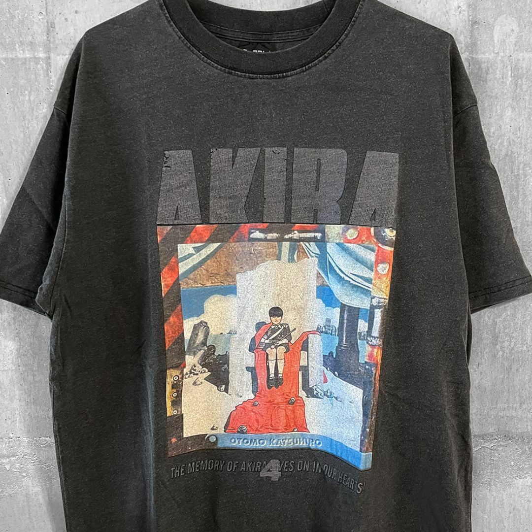 AKIRA アキラ 映画 アニメ Tシャツ 金田 哲雄 レトロ エモい 個性 メンズのトップス(Tシャツ/カットソー(半袖/袖なし))の商品写真