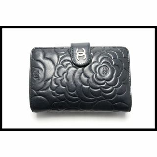 シャネル(CHANEL)のシャネル 16番台 カメリア SV金具 2つ折り財布■04au040884172(財布)