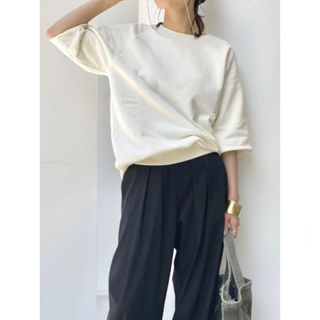 アパルトモンドゥーズィエムクラス(L'Appartement DEUXIEME CLASSE)のアパルトモン LOOPWHEELER Half Sleeve Sweat (トレーナー/スウェット)