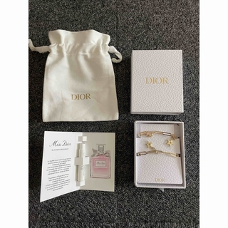 Dior ディオール　ノベルティセット　キーホルダーチャーム　香水巾着３点セット