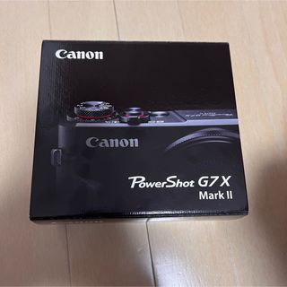 キヤノン(Canon)の新品未使用 保証付き! Canon PowerShot G7 X Mark Ⅱ(コンパクトデジタルカメラ)