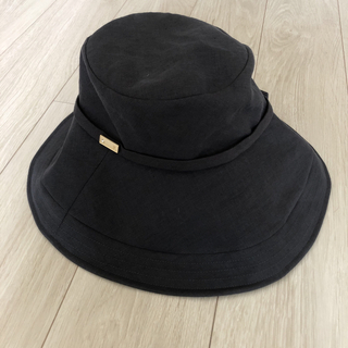 ランバンコレクション(LANVIN COLLECTION)のLANVIN COLLECTION  帽子　ブラック(帽子)