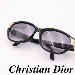 クリスチャンディオール(Christian Dior)のChristian Dior（ディオール）CDゴールドロゴ　サングラス　ブラック(サングラス/メガネ)