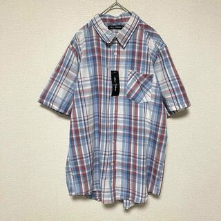 スコーネ(SKKONE)のxx4 Skkone Collection/半袖シャツ/チェックシャツ/ボタン襟(シャツ)