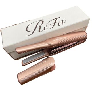 リファ(ReFa)のReFa リファ フィンガーアイロン RE-AI05A ピンク ストレートアイロン【美品】12404K256(ヘアアイロン)