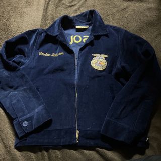 ヴィンテージ(VINTAGE)の90s vintage FFA コーデュロイ jkt チェーンステッチ(ミリタリージャケット)