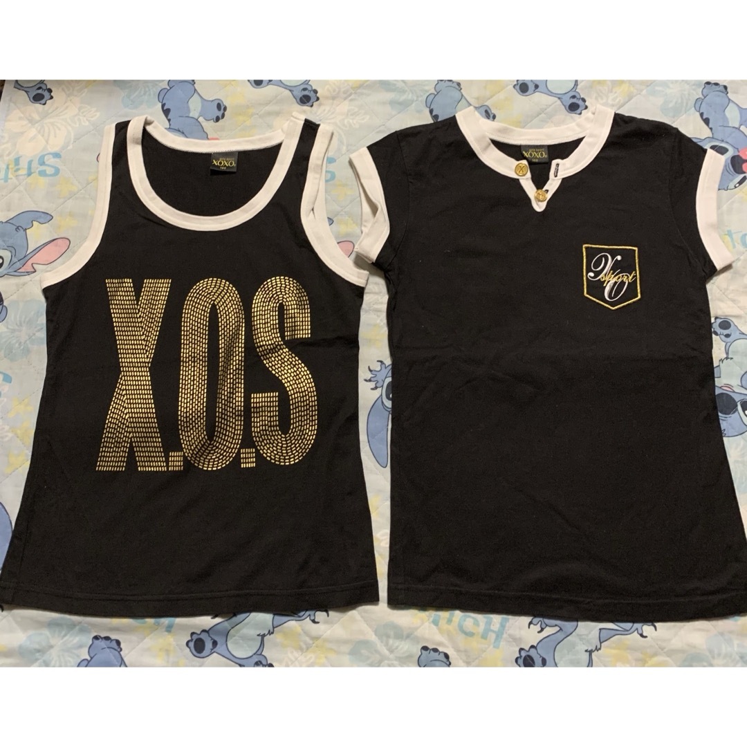 XOXO(キスキス)の美品XOXO 女の子 160㎝ トップス タンクトップス Tシャツ キッズ/ベビー/マタニティのキッズ服女の子用(90cm~)(Tシャツ/カットソー)の商品写真