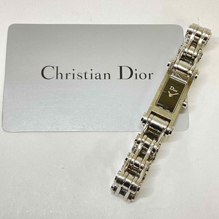 クリスチャンディオール(Christian Dior)の正規品　クリスチャンディオール　レディース　腕時計　クォーツ　スクエア(腕時計)