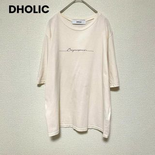 ディーホリック(dholic)のxx11 DHOLIC/半袖 Tシャツ/プリント/コーラル/薄手/春夏(Tシャツ(半袖/袖なし))