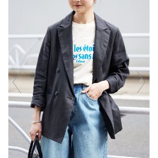 AKRIS - アクリス AKRIS ☆ カシミヤ ジャケット US6 ネイビーの通販 AKRIS - アクリス AKRIS ☆ カシミヤ ジャケット US6 ネイビーの通販